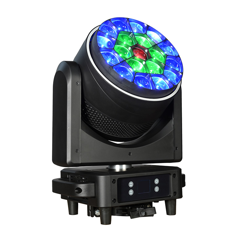 Compact, lightweight RGBW moving head light for event production