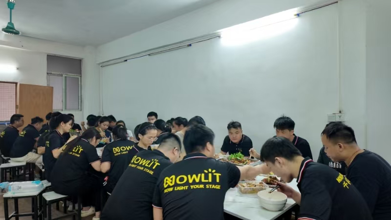 NOWLIT team dining