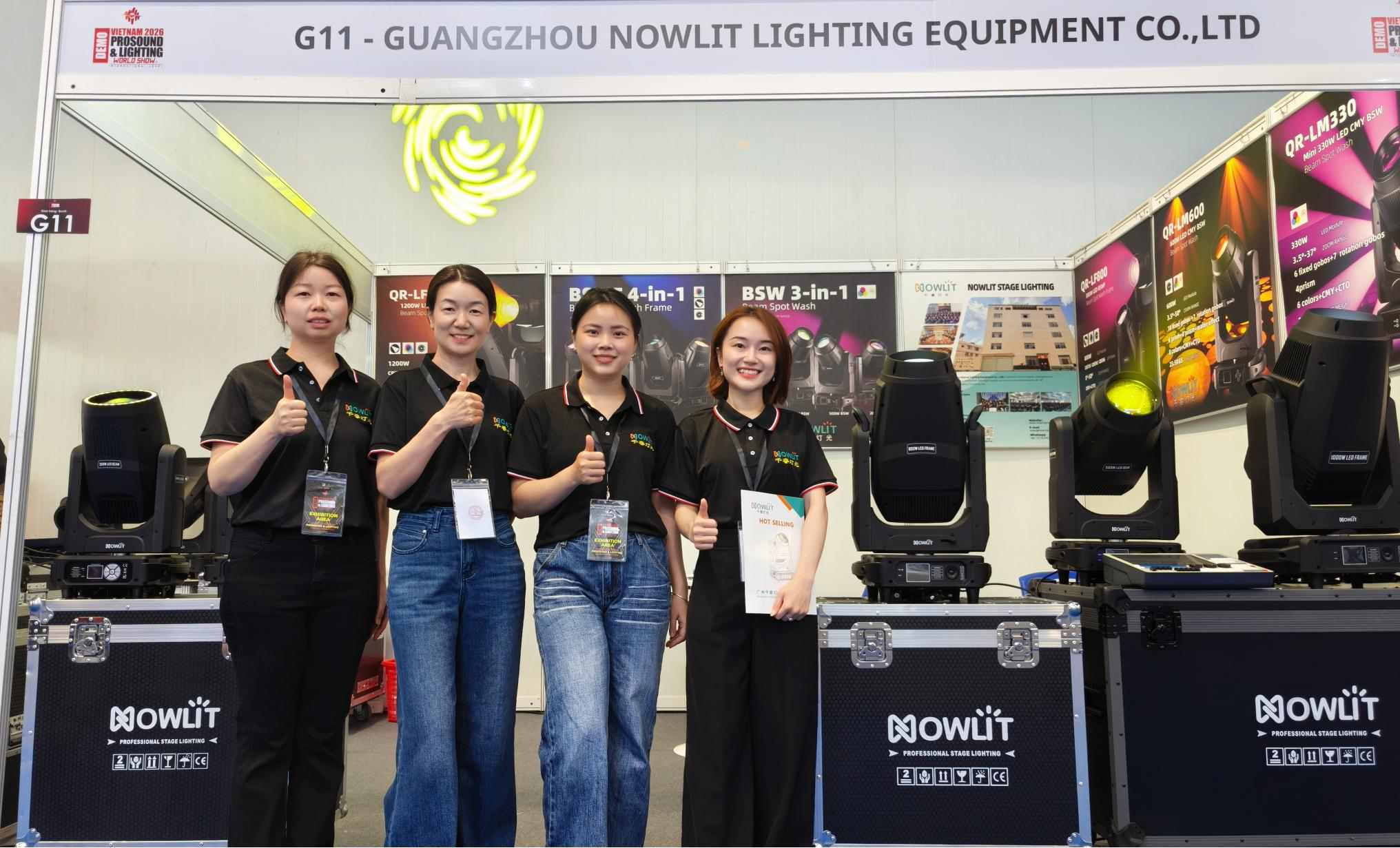 NOWLIT의 Pro Sound & Lighting Vietnam 2026: 1일차 하이라이트
