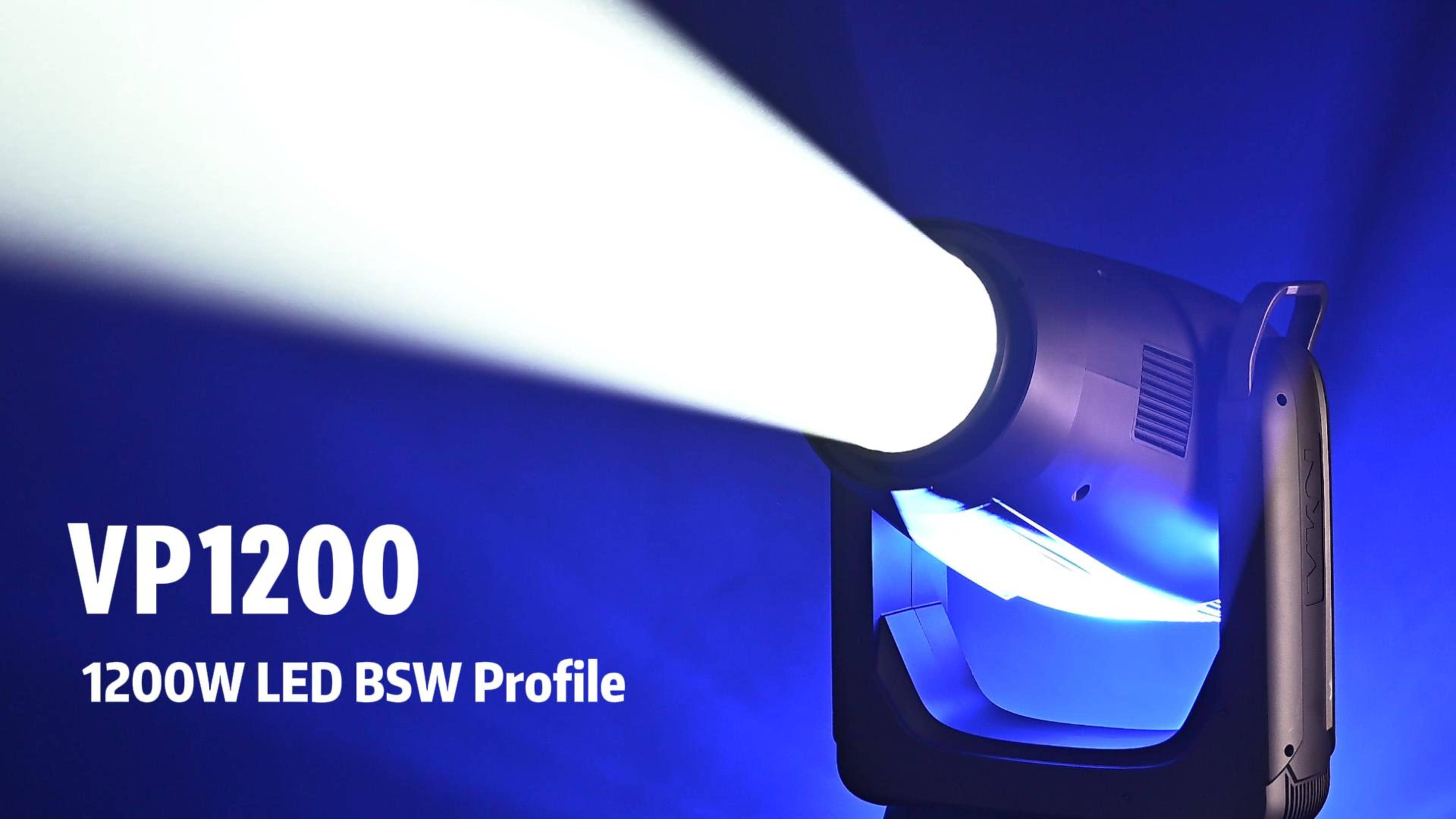 VP1200 1200W BSW 프로파일 무빙 헤드
