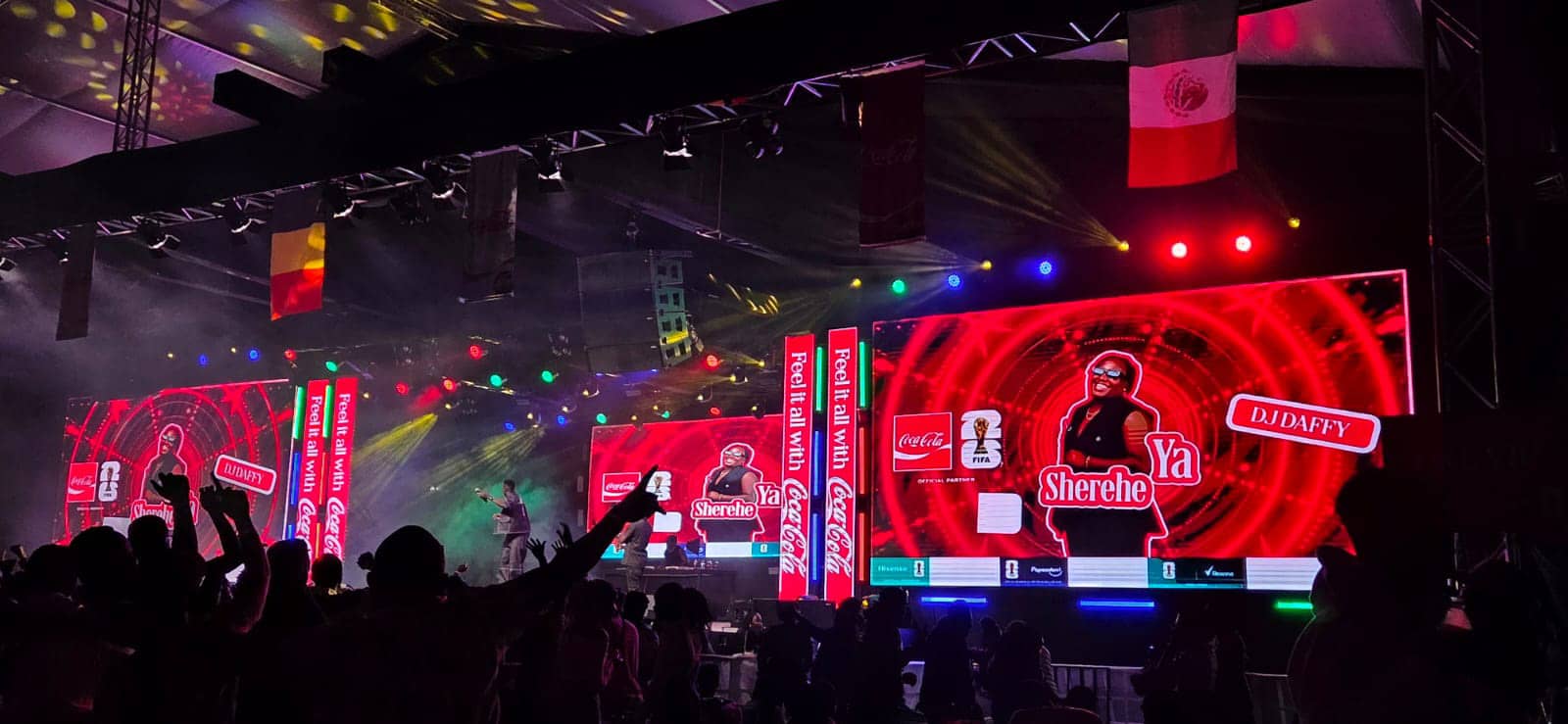 NOWLIT Lighting Shined at World Cup Final Public Viewing Event at KICC, Nairobi
