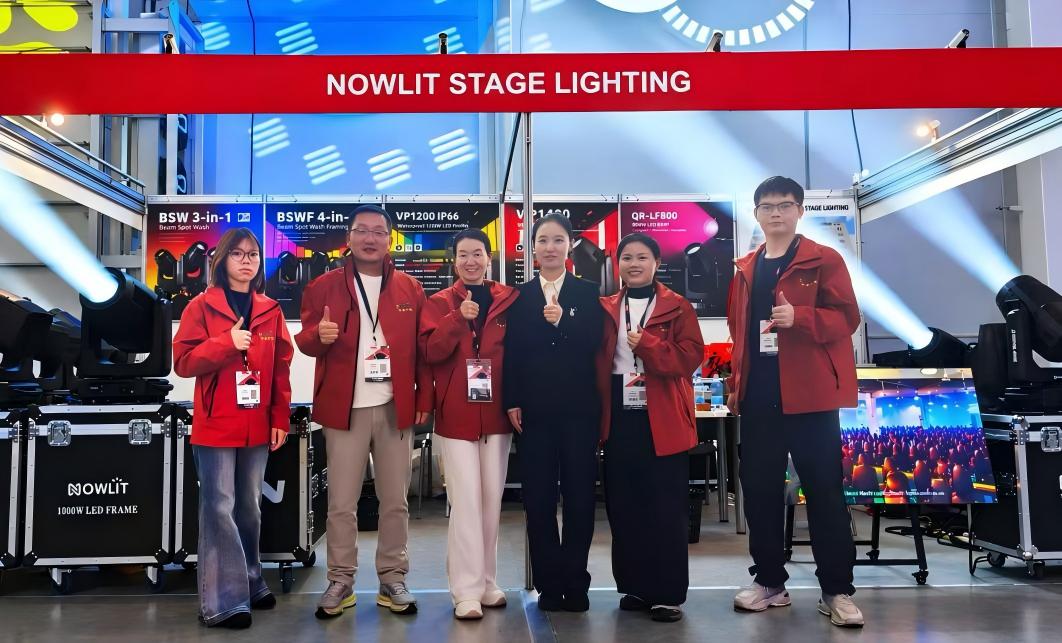 NOWLIT, Light + Audio Tec Moscow 2026 참가
